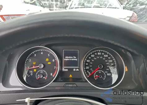 2019 Volkswagen Golf S z USA, uszkodzony, nr VIN 3VWG57AU4KM025166